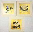 Haku Maki Research Note 14. 3 Flowers 1975.