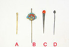 china old hair pins