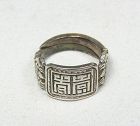 china silver ring