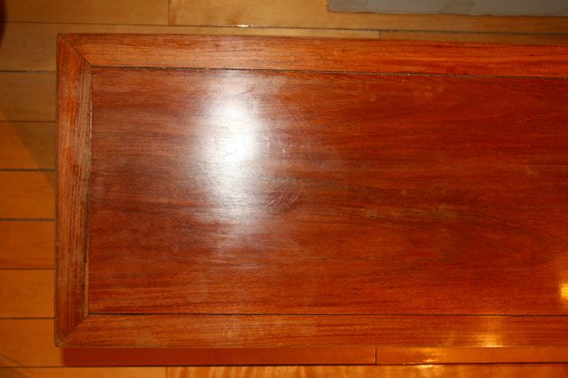 china kanggui low table wood and marble