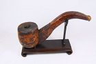 China Republican Burl Pipe