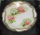 French early 20th century  Limoges porcelain plate