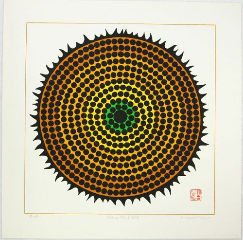 Japan. Haku Maki. Sunflower.  39 of 777.