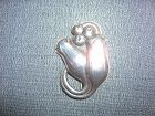 Georg Jensen. Brooch tulips. no100B or 120.