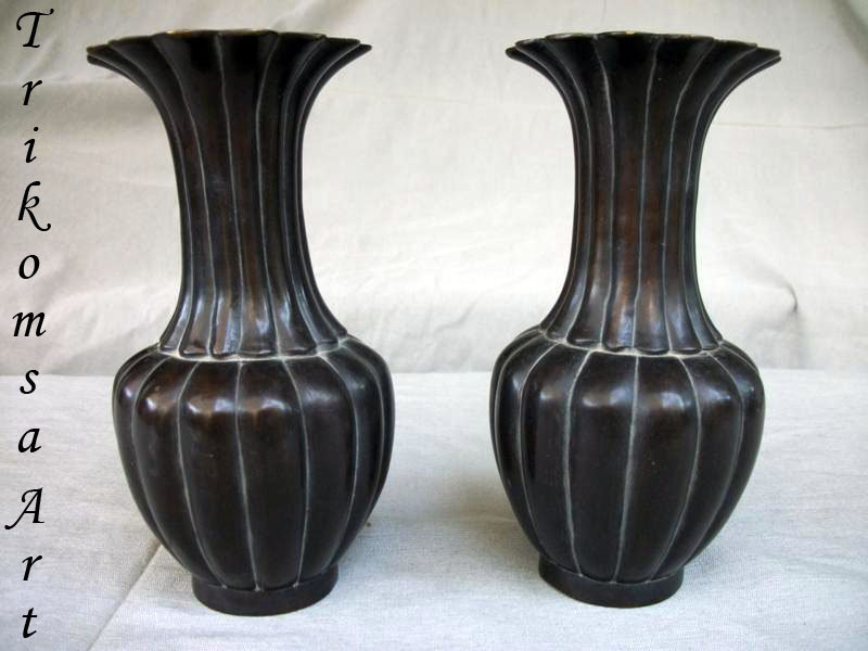 Chinese Bronze Vase Qing Dynasty