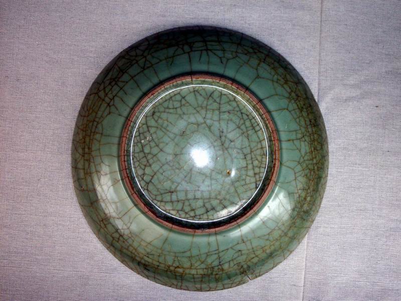 Celadon Crackled Platter Song Dynasty