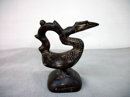 Burmanese  Bronze Paper Weight Goose 17th/18th Century
