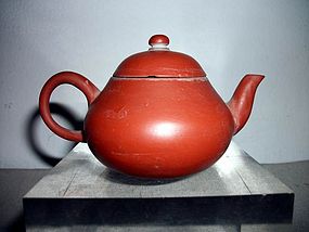 CHINESE TERRACOTTA TEAPOT