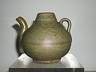 YUAN/MING LONGQUAN CELADON EWER