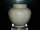 EARLY NOTHERN SONG  LOBBED-SHAPED JAR