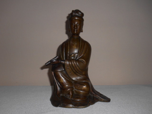 CHINESE BRONZE STATUE