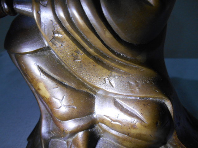 CHINESE BRONZE STATUE