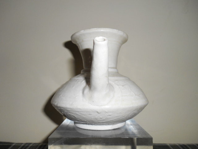 SONG/YUAN WHITE GLAZED EWER