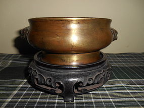 CHINESE BRONZE CENSER