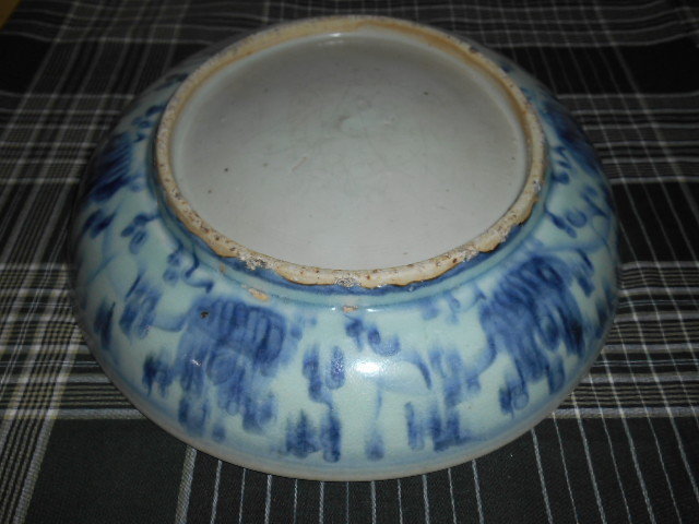 MING BLUE WHITE PLATE
