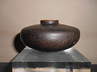 CHINESE BROWN-GLAZED JAR