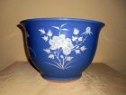 CHINESE BLUE GLAZED POT