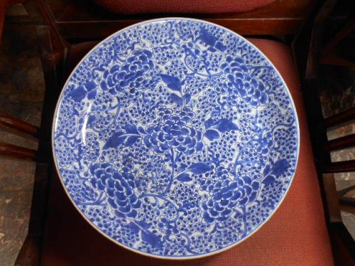 QING BLUE & WHITE PLATE