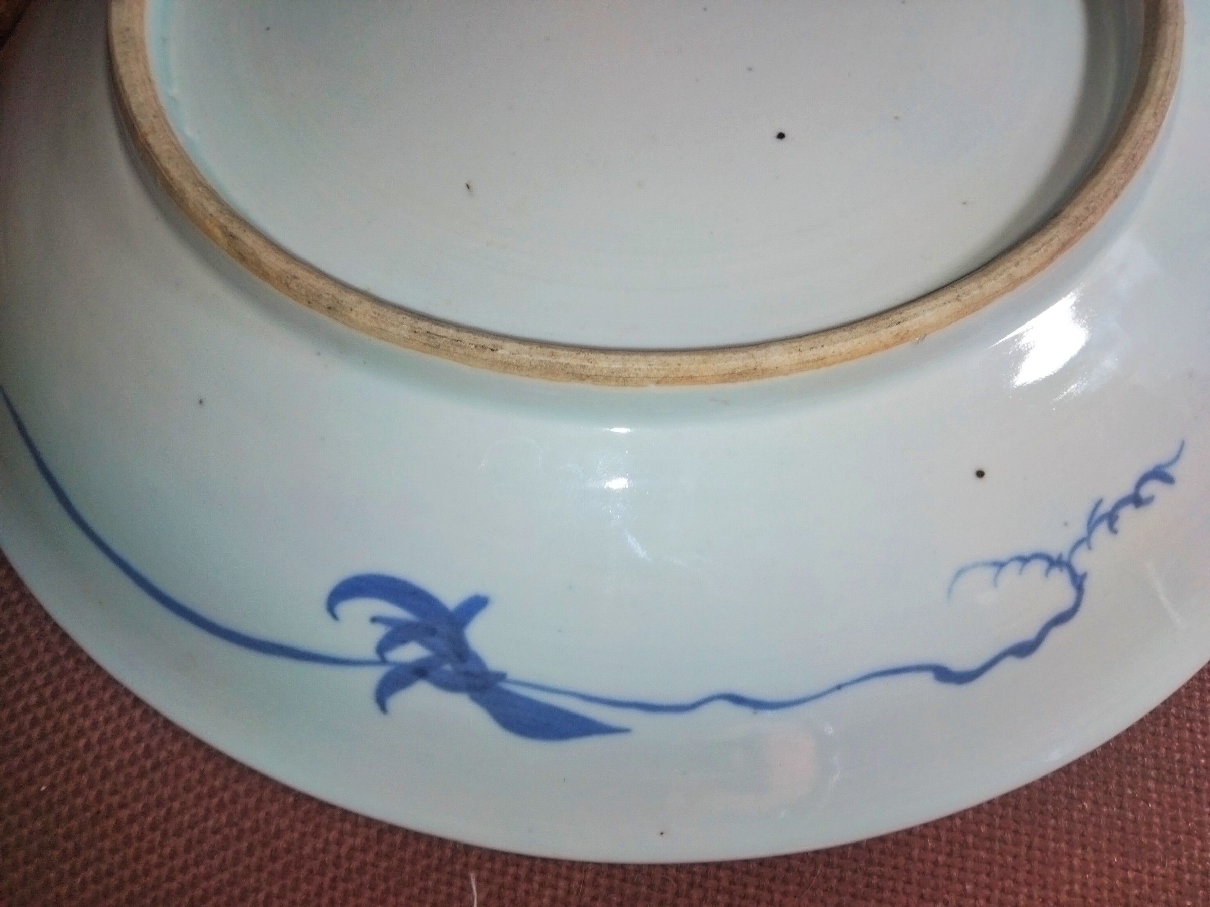 QING BLUE &amp; WHITE PLATE