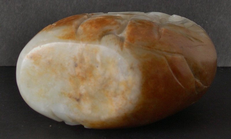 Chinese jade boulder carving