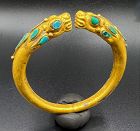 Ancient Bactrian Gold Bracelet Bangle