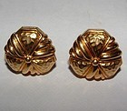 Hammerman Brothers 18K Gold Earrings or Cufflinks