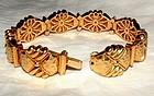 Hammerman Brothers 18K Gold Link Bracelet c1970s