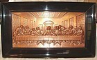 Da Vinci 'The Last Supper' in Copper Bas Relief German