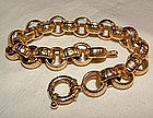 Vintage 14K Yellow Gold Link Bracelet