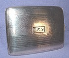 Sterling Silver Cigarette Case circa 1930