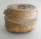 Mizusashi, Woodfired Water Jar, George Gledhill