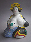 Miharu Hariko, Papier-mache Doll. Mother Nursing Child.