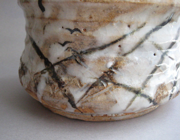 E-Shino Mizusashi, Water Jar, by George Gledhill