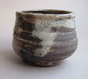 Tea Cup, Chawan, Shino Glaze, by George Gledhill