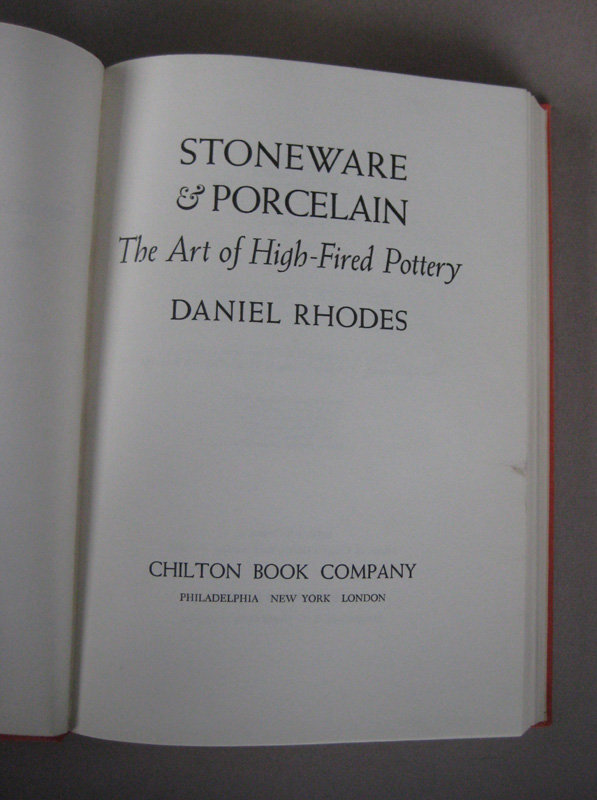 &quot;Stoneware and Porcelain&quot; by Daniel Rhodes