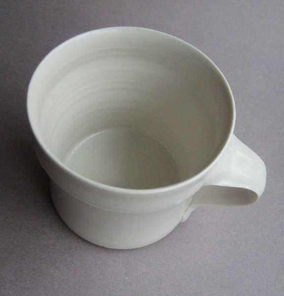 Porcelain Mug, Hanako Nakazato; Union, Maine