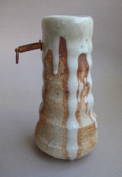 Hanging Vase, Kakehanaire, by George Gledhill