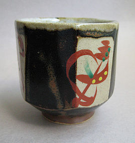 Yunomi, Tea Cups, Mashiko-yaki, by Tagami Isamu
