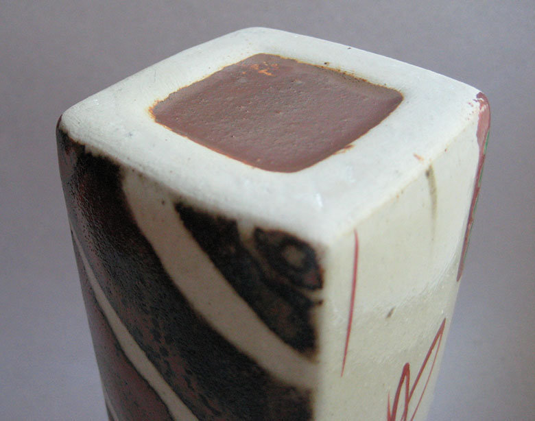 Vase, Hanaire, Mashiko-yaki, by Tagami Munetoshi