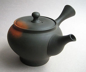 Tokoname Yohen Kyusu, Tea Pot, by Murata Yoshiki