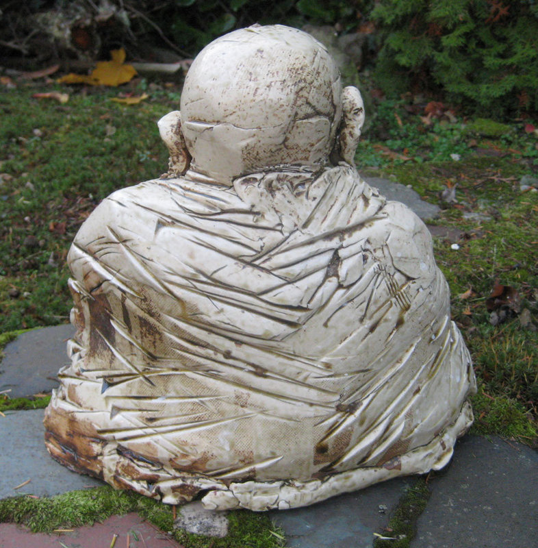 Hotei (Budai) Ceramic Sculpture byGeorge Gledhill