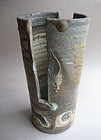 Vase, Ash Glaze; John Benn, Harstine Island, WA