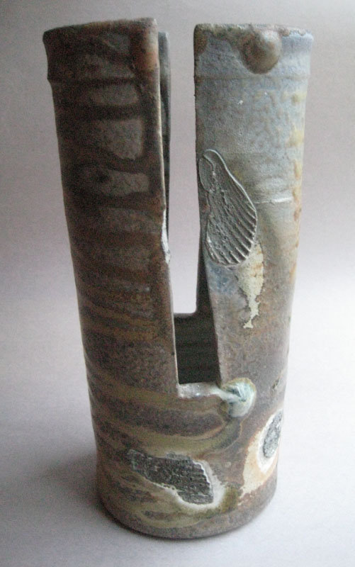 Vase, Ash Glaze; John Benn, Harstine Island, WA