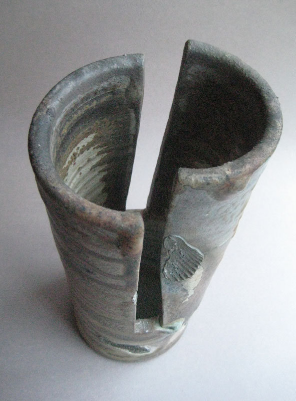 Vase, Ash Glaze; John Benn, Harstine Island, WA