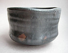 Matcha Chawan, Tea Bowl, Temmoku Glaze. John Benn