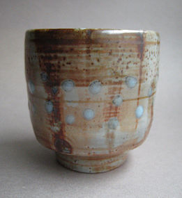 Tea Cup, Yunomi, Shino Glaze, John Miller; Portland, OR