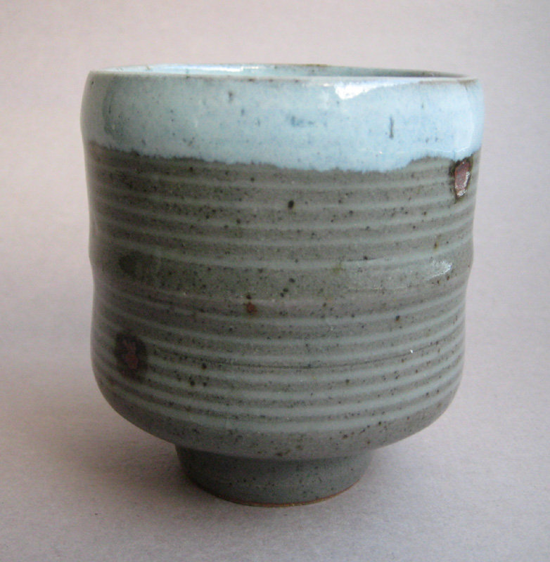 Tea Cup, Yunomi, Shino Glaze, John Miller; Portland, OR