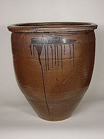 Mizugame (Water Storage Jar), Late Edo-EarlyMeiji Era
