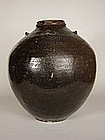 Cha-Tsubo (Tea Leaf Storage Jar,) Meiji Era