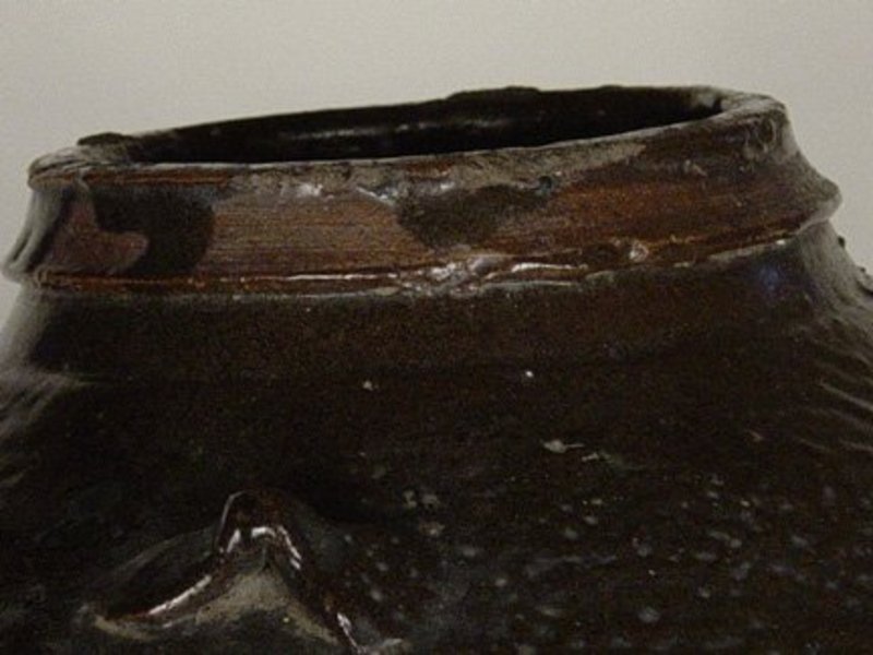 Cha-Tsubo (Tea Leaf Storage Jar,) Meiji Era